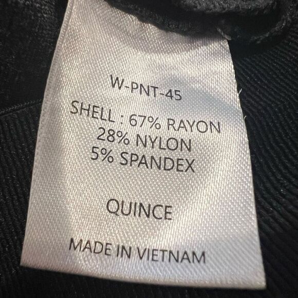 Quince Steel Gray Side Zip Ankle Pants Size M - Picture 7 of 8